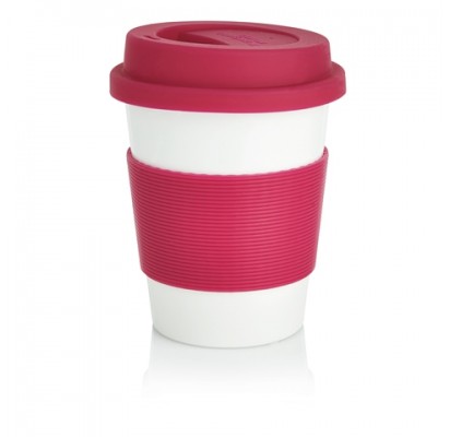 Loooqs Eco cup, pink